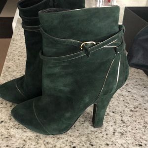 Dolce & Gabbana green booties